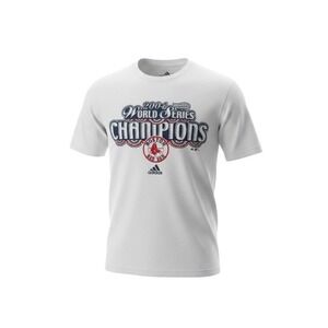 Vintage 2004 Boston Red Sox World Series Champions Adidas T-Shirt White Large